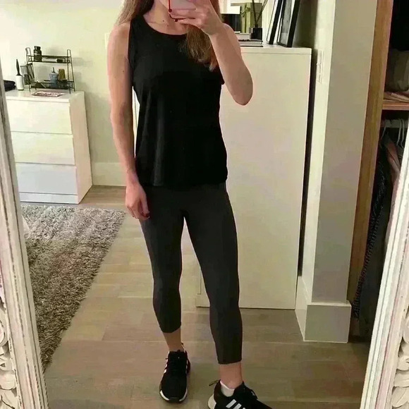 Mono B High Waisted Cropped Leggings - Picture 1 of 6